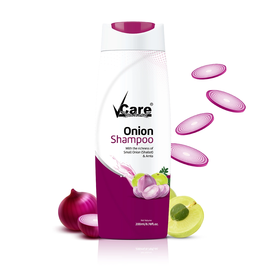Hair Fall Control with Onion Shampoo – VCare Formula